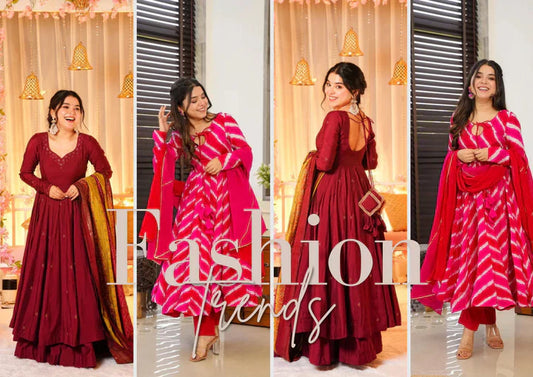 Royal Elegance: Why Every Wardrobe Needs an Embroidered Gown Set”